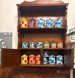 Credenza Piattaia Vintage rustica 
