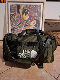 Borsone The North Face verde militare 