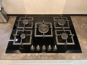 Piano cottura a gas 5 fuochi Bosh