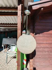 lampadario i pvc a sospensine