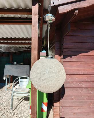 lampadario i pvc a sospensine
