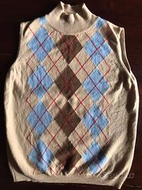 Gilet donna in lana merino, kashmir e seta