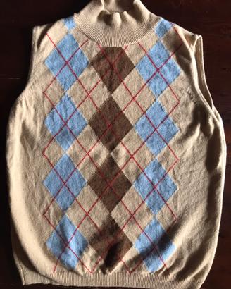 Gilet donna in lana merino, kashmir e seta