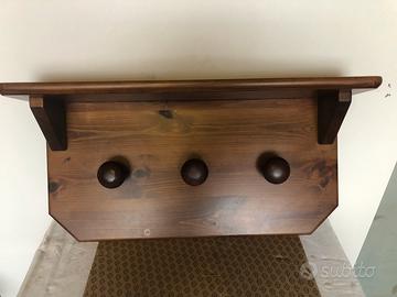 Appendiabiti attaccapanni in legno