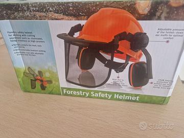 casco per tagliaerba