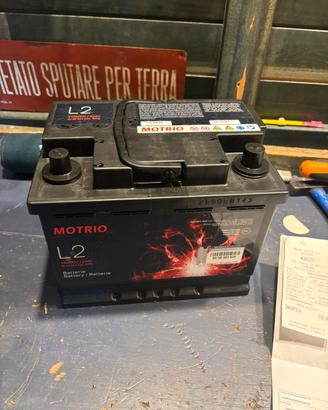 Batteria auto 60Ah