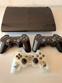 ps3 più gamepad e giochi 