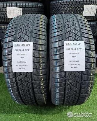 2 gomme 245 40 21 PIRELLI RFT RIF1873