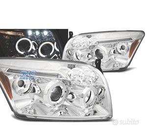 FARI PER DODGE CALIBER 06-12 ANGEL EYES LED CROMAT