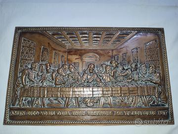 Quadro bassorilievo - ULTIMA CENA