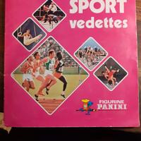 Album Panini completo. Sport Vedettes 1974