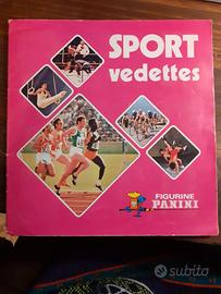 Album Panini completo. Sport Vedettes 1974