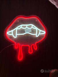 Luce neon vampiro
