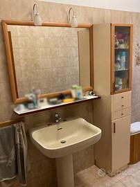 Mobile e specchio bagno (compreso di faretti)