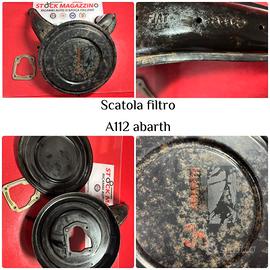 scatolo filtro abarthA112  coperchio punteria 