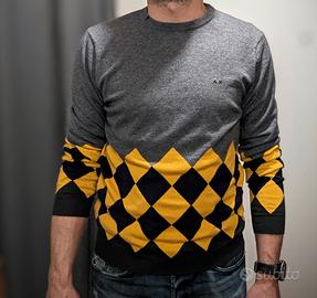 Maglione SUN 68 lana e cotone, taglia M