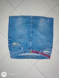 gonna di jeans Desigual taglia 48
