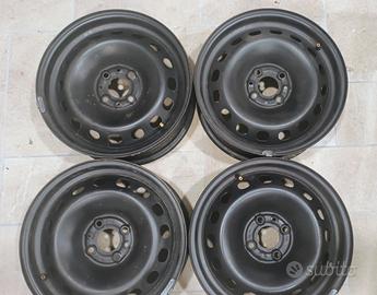 Fiat 500 cerchi in ferro da 15 Pollici