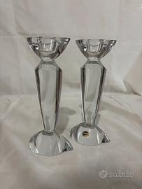 Candelabri in cristallo di Bohemia