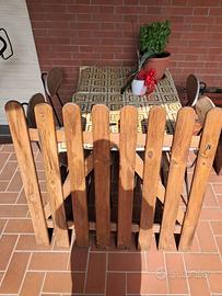 Cancelletto in legno