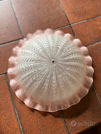 Plafoniera in vetro
