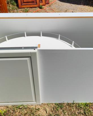 Mobile Ikea angolare con cestello girevole 