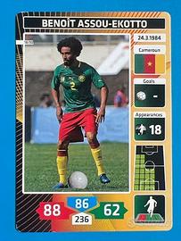 BENOIT ASSOU-EKOTTO 18 Panini Fußball Stars card