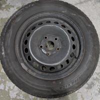 4 cerchi in ferro 5x112 R15 VW Audi