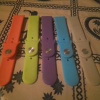 5 CINTURINI IN SILICONE ANSA 22MM NUOVI