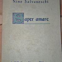 Libro Vintage "Saper Amare" edizione 1980