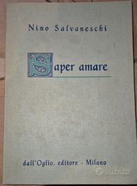 Libro Vintage "Saper Amare" edizione 1980