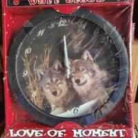 Orologio da parete 2 Lupi  -