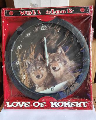 Orologio da parete 2 Lupi  -
