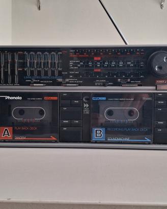 Boombox Radio registratore Phonola anni 80