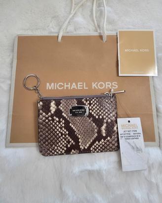 portafoglio portachiavi michael kors