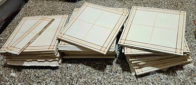 Piastrelle/Mattonelle 20x20 decorate - usate