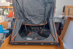 Tenda da tetto con possibilità di montaggio