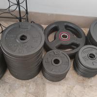 Pesi dischi ghisai bilanciere manubri palestra gym