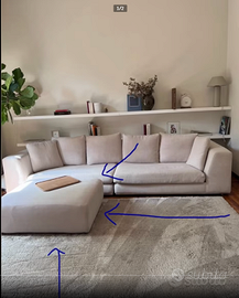 Free - Una elegante poltrona/pouf dal rinomato