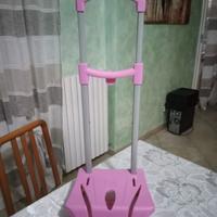 Trolley per zaino scuola.