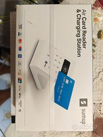 Lettore Pos Sumup  card reader + docking ricarica)