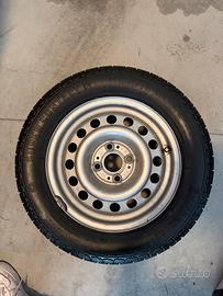 Ruota di scorta originale BMW E30 14” (mai usata)