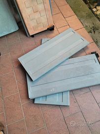 Parti in plastica per ricavare ripiani per scaffal