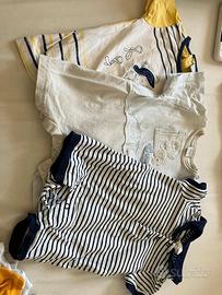 Pagliaccetti estivi 0-1 mese bimbo/a