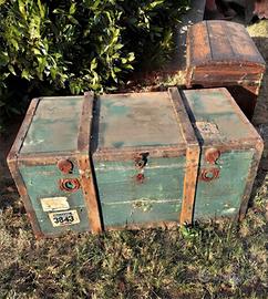 Antico baule da ristrutturare