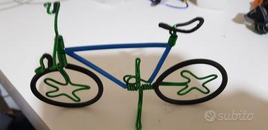 bicicletta artigianale per soppramobile