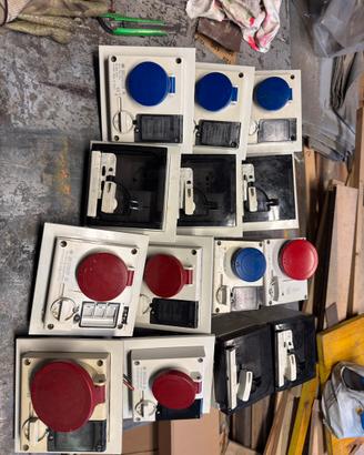 Prese interbloccate 220/230v e 380/400v