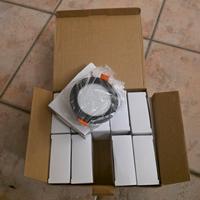 10 faretti led da incasso 220 volt 5 w 500 lumens