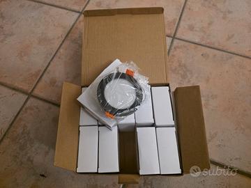 10 faretti led da incasso 220 volt 5 w 500 lumens