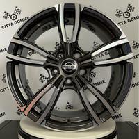 CERCHI IN LEGA NISSAN JUKE QASHQAI X-TRAIL LEAF 18